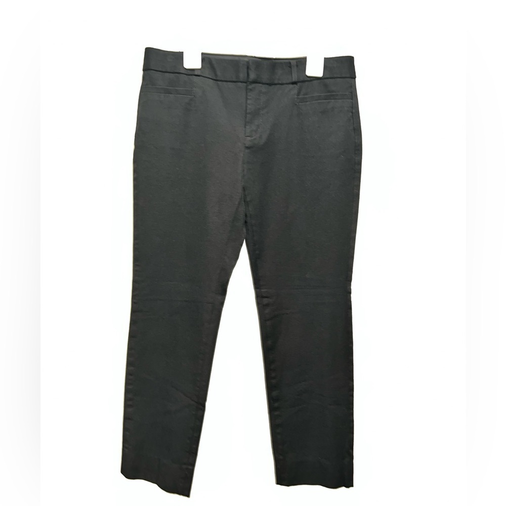 Banana Republic Slogan Black Ankle Trouser Business Career Pants